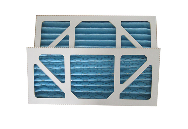 hard-paper frame air filter